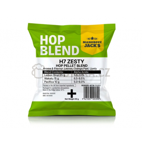 MJ H7 Zesty chmelová směs  50g