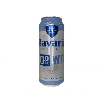 Bavaria Wit 0%  0,5l plech