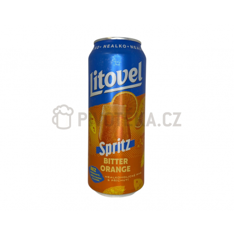 Spritz bitter orange  0,5l plech Litovel