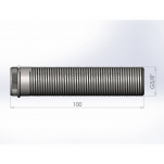 Zadní šroubení 5/8' x 100 mm vč. zajišťovacího kroužku