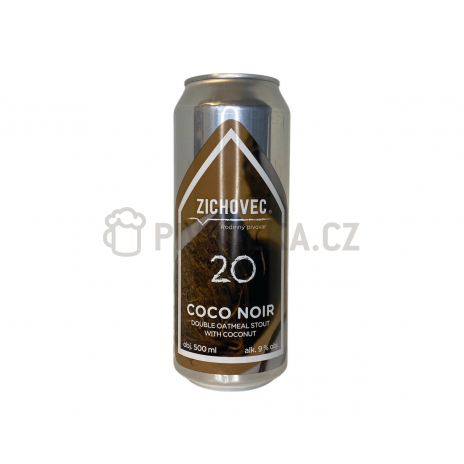 Coco Noir 20 0,5l plechovka pivovar Zichovec