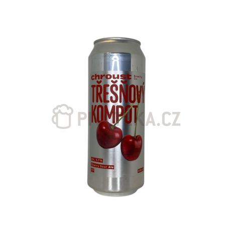 Třešňový kompot 11 0,5l plech Létající chroust