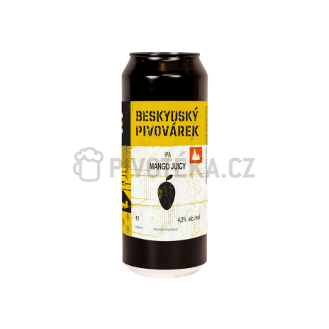 Juicy mango IPA 11 0,5l plech Beskydský pivovárek