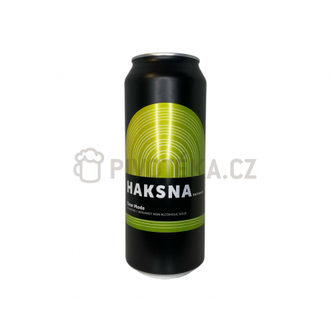 Clear Mode 0,5l plech pivovar Haksna