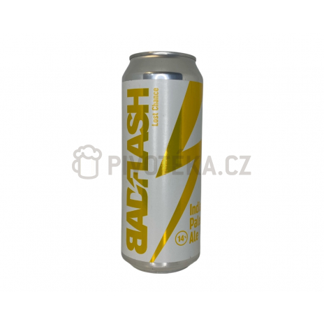 Lost chance IPA 14 0,5l plechovka Badflash