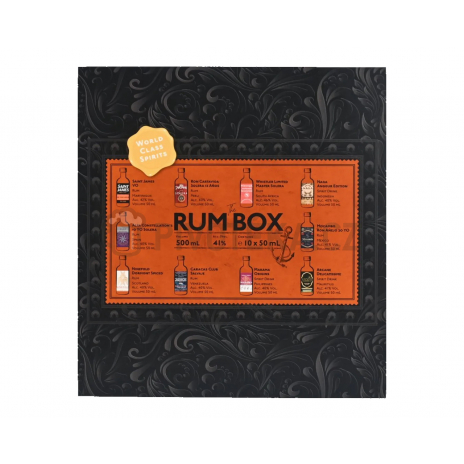 1423 Aps The Rum Box Yellow Edition 41% 10 x 0,05 l (set)