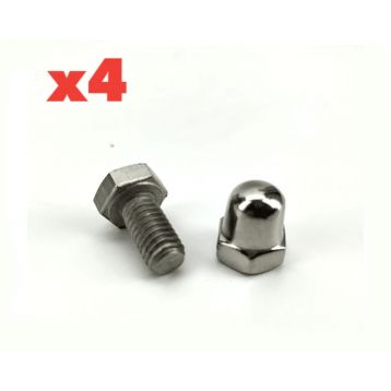 Sada šroubů a matic M6 x 15 mm (4 ks)