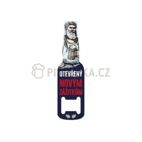Otvírák s magnetem otevřený novým zážitkům