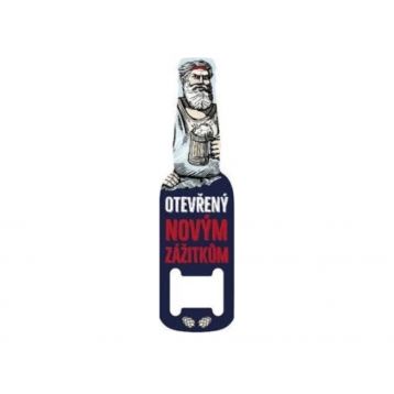 Otvírák s magnetem otevřený novým zážitkům