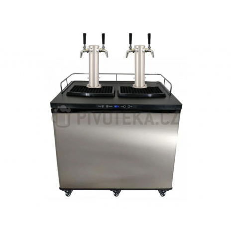 Set kegerator Xplus sestava stojan 4x kohout naražeče ball lock