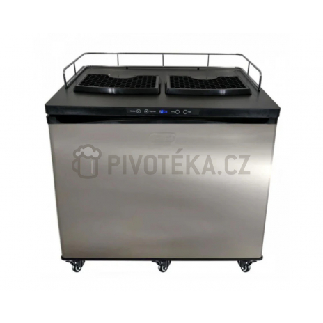 Set kegerator Xplus Stojan T nerez 2x naražeč +2x kohout Lindr